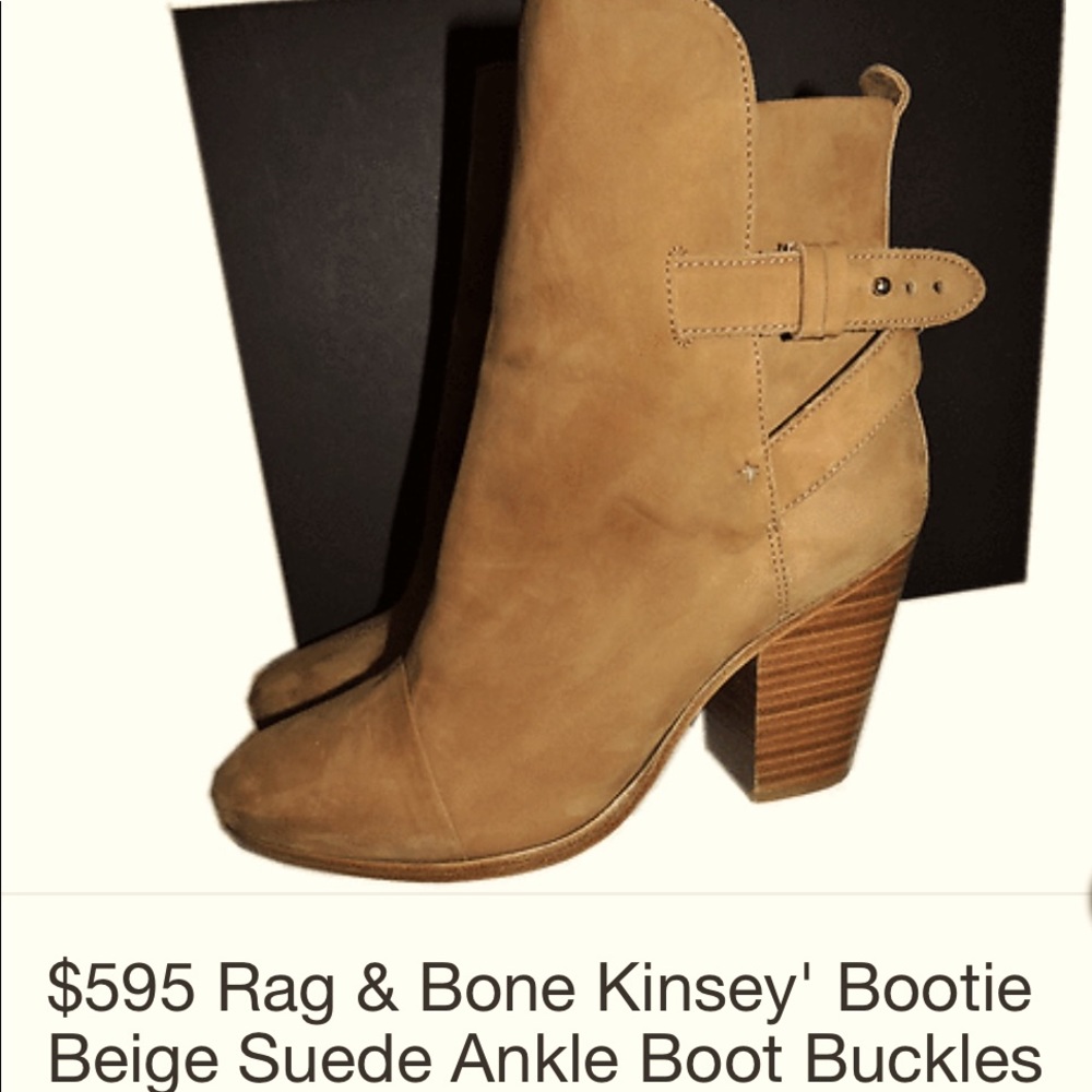Rag and bone Kinsey suede boots - gently used